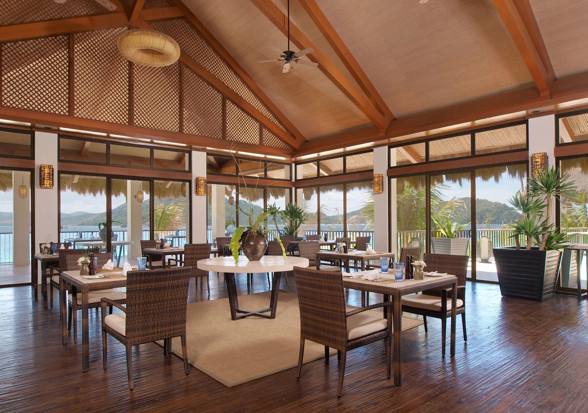 El Nido Resorts Pangulasian Island Restoran foto